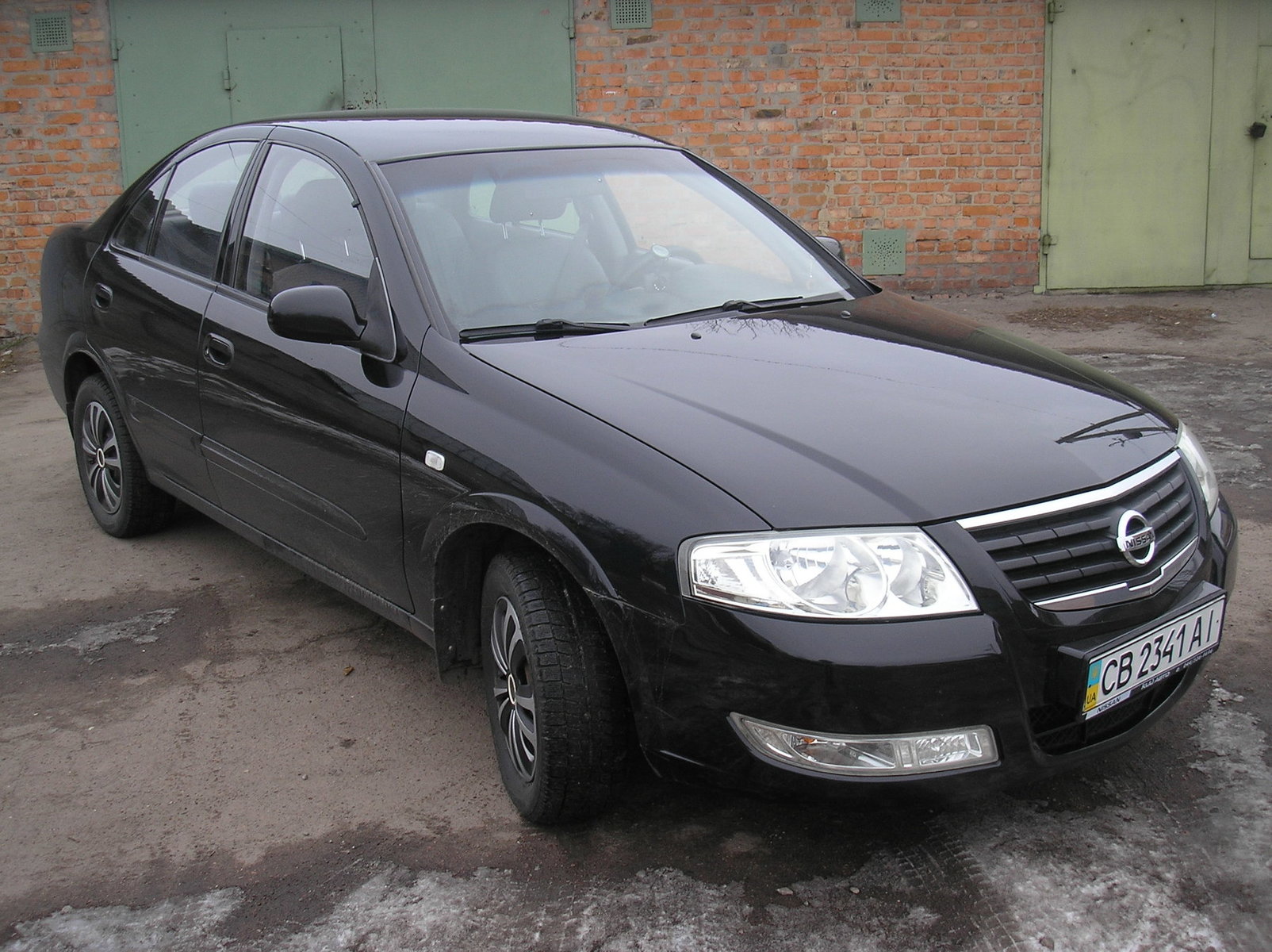 Nissan Almera 2006 черный